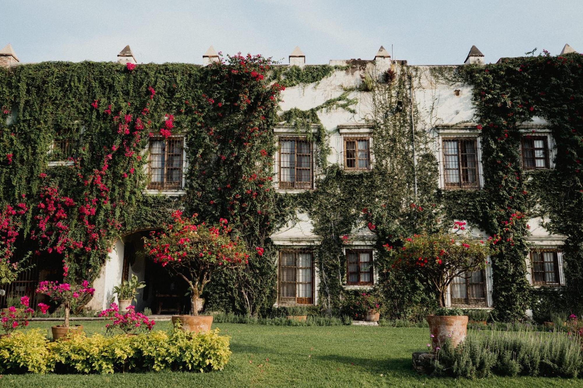 Hotel Hacienda Acamilpa Esterno foto